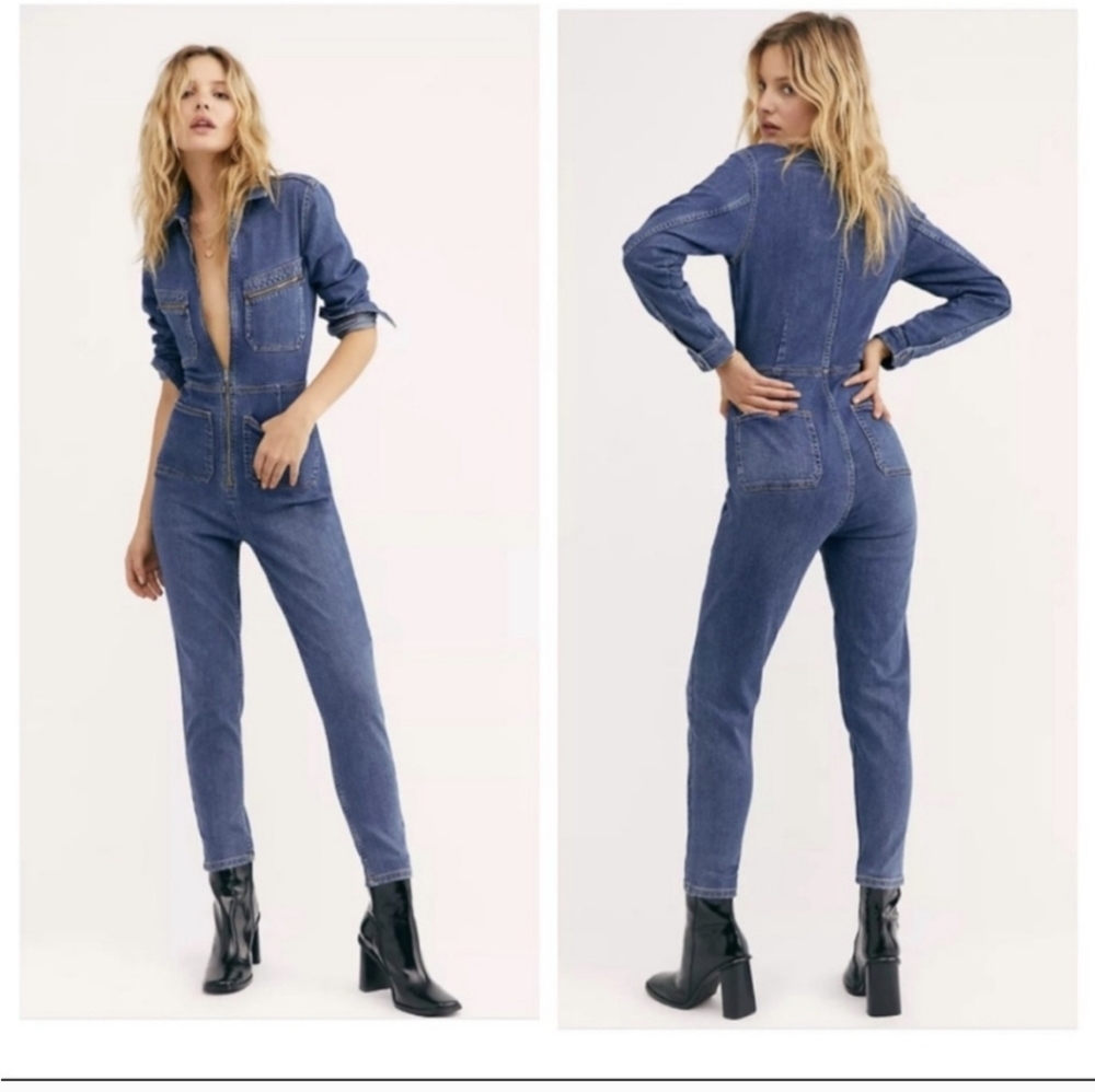 NWOT FREE PEOPLE LENNOX JUMPSUIT